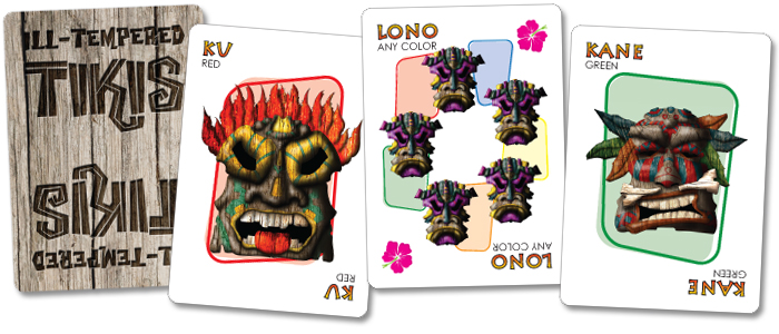 Ill-tempeted Tiki Cards